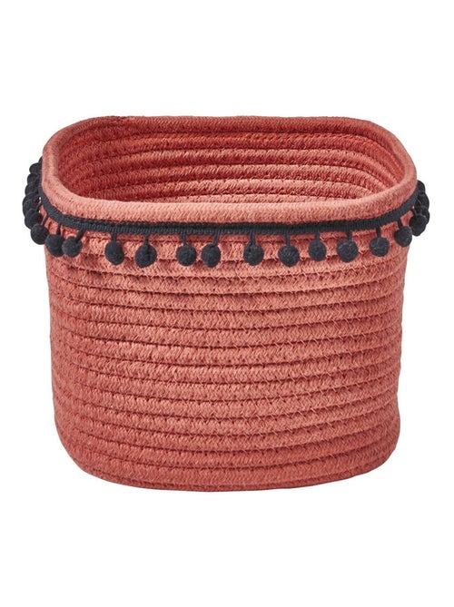 Set de 2 cestas de almacenamiento de cuerda de algodón terracota – Guy Levasseur - Kiabi Set de 2 cestas de almacenamiento de cuerda de algodón terracota – Guy Levasseur - Kiabi