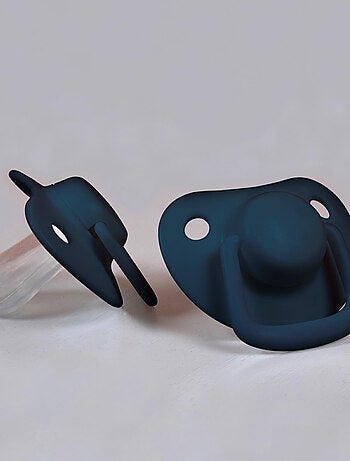 Set de 2 chupetes anatómicos de silicona 0-6m - Filibabba
