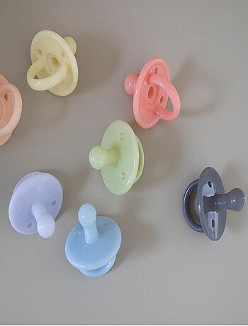 Set de 2 chupetes de silicona - 0 - 36 meses | Filibabba