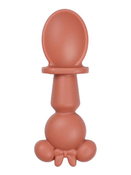 Set de 2 cubiertos de silicona Thermobaby Minnie Baby cuchara y tenedor - Kiabi