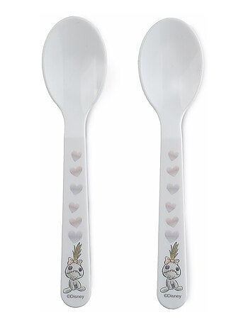 Set de 2 cucharas para bebé Disney Lilo & Stitch con estuche de transporte