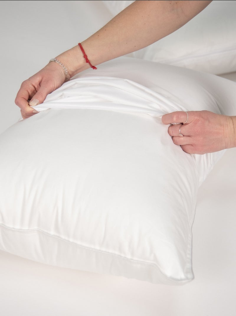 Set de 2 protectores de almohada impermeables REVISSIMO  Future Home Blanco - Kiabi
