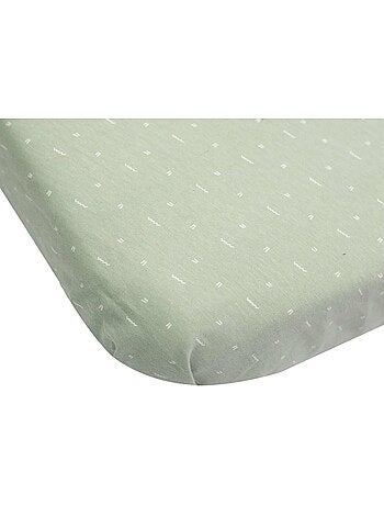 Set de 2 sábanas bajeras para moisés de bebé certificadas oeko-tex® standard 100