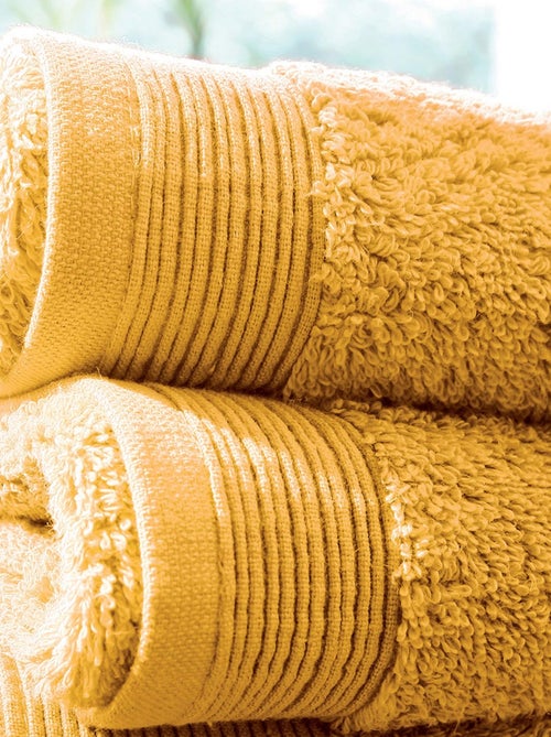 Set de 2 toallas de invitados de felpa - Kiabi