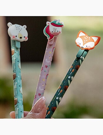 Set de 3 bolígrafos de gel borrables | sassi junior