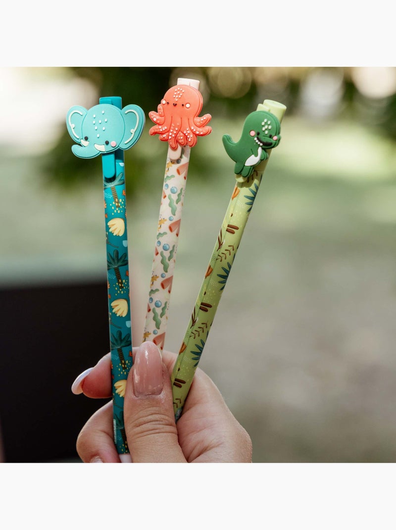 Set de 3 bolígrafos de gel borrables | sassi junior Beige - Kiabi