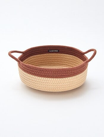 Set de 3 cestas con cuerda
