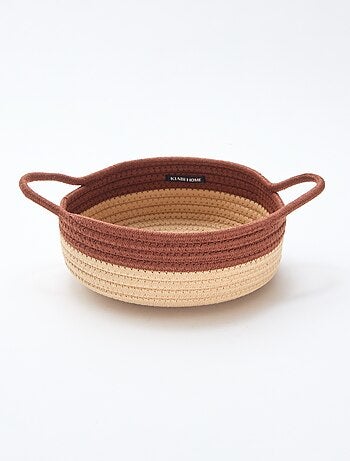 Set de 3 cestas con cuerda