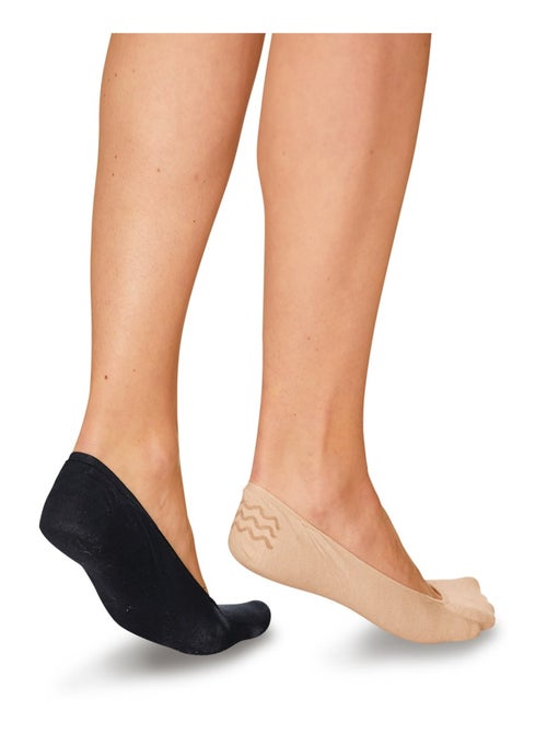 Set de 3 pares de protectores de pies invisibles. - Afibel - Kiabi