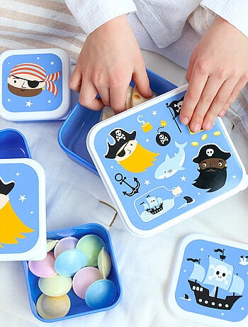 Set de 4 cajas para snacks | A Little Lovely Company