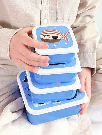 Set de 4 cajas para snacks | A Little Lovely Company