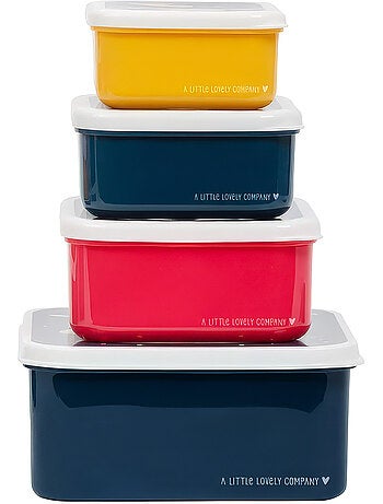 Set de 4 cajas para snacks | a little lovely company
