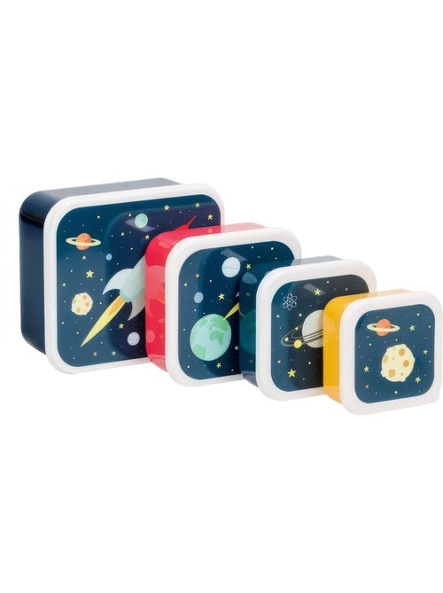 Set de 4 cajas para snacks | a little lovely company - Kiabi Set de 4 cajas para snacks | a little lovely company - Kiabi
