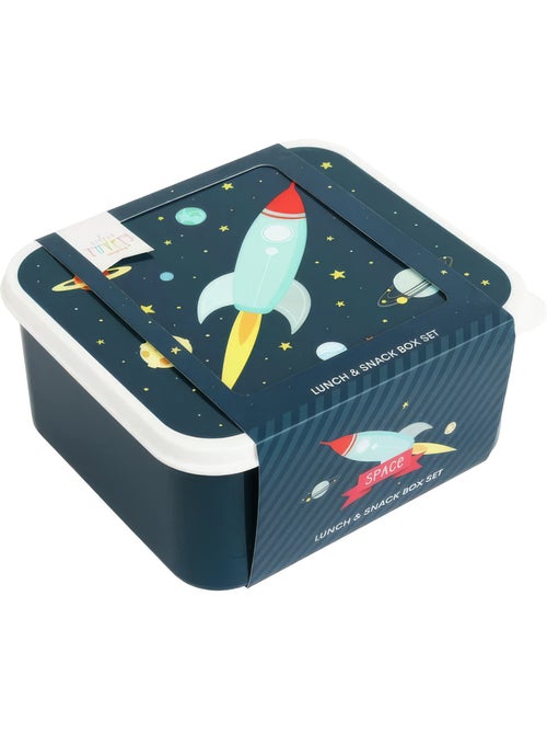 Set de 4 cajas para snacks | a little lovely company - Kiabi Set de 4 cajas para snacks | a little lovely company - Kiabi