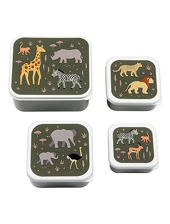 Set de 4 cajas para snacks | A Little Lovely Company