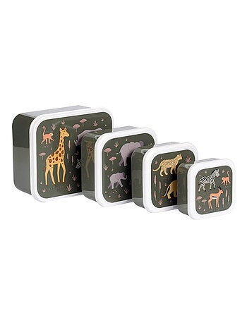 Set de 4 cajas para snacks | A Little Lovely Company