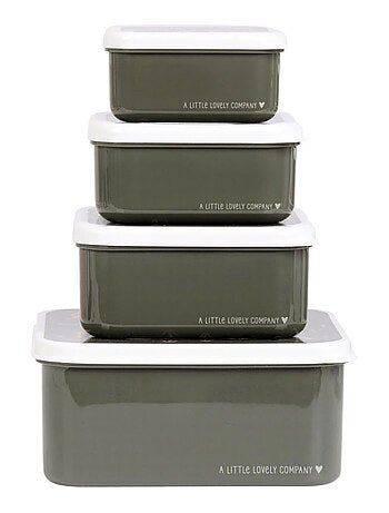 Set de 4 cajas para snacks | A Little Lovely Company