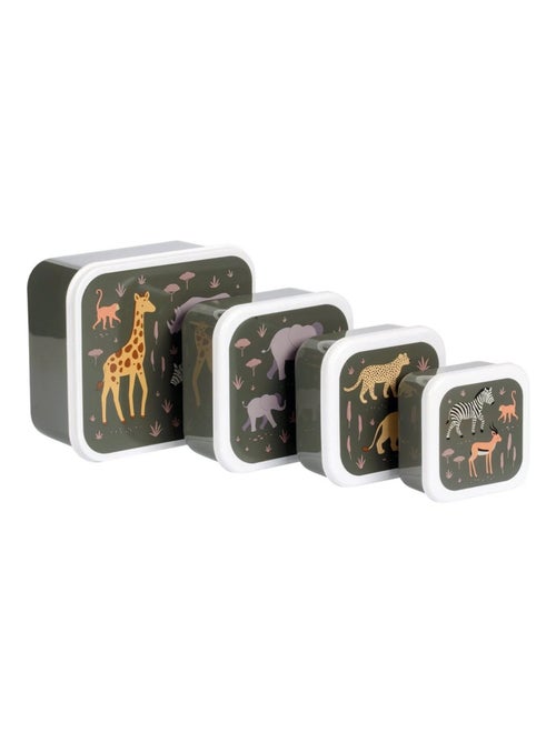 Set de 4 cajas para snacks | A Little Lovely Company - Kiabi