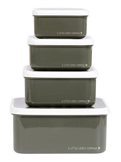 Set de 4 cajas para snacks | A Little Lovely Company - Kiabi