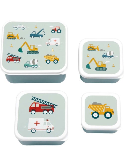 Set de 4 cajas para snacks | A Little Lovely Company - Kiabi