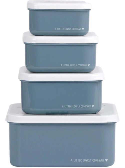 Set de 4 cajas para snacks | A Little Lovely Company - Kiabi