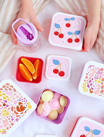 Set de 4 cajas para snacks | A Little Lovely Company