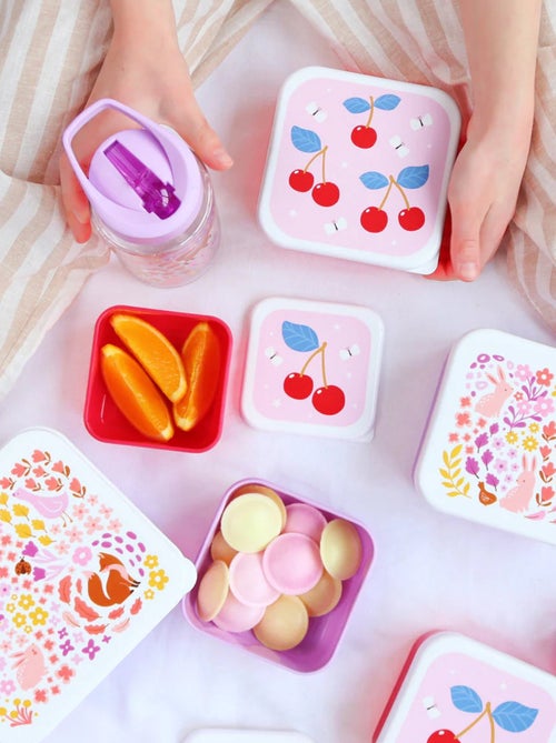 Set de 4 cajas para snacks | A Little Lovely Company - Kiabi
