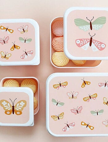 Set de 4 cajas para snacks | A Little Lovely Company
