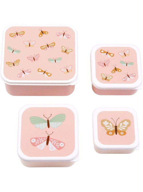 Set de 4 cajas para snacks | A Little Lovely Company - Kiabi