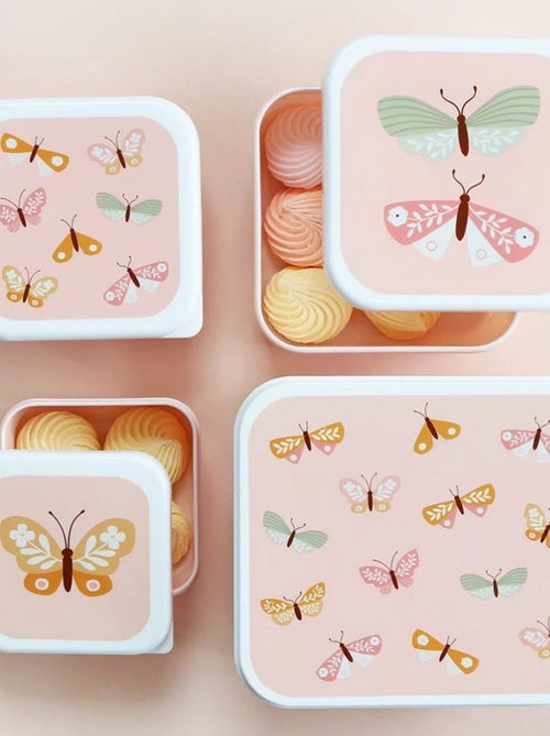 Set de 4 cajas para snacks | A Little Lovely Company - Kiabi
