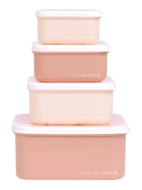 Set de 4 cajas para snacks | A Little Lovely Company - Kiabi