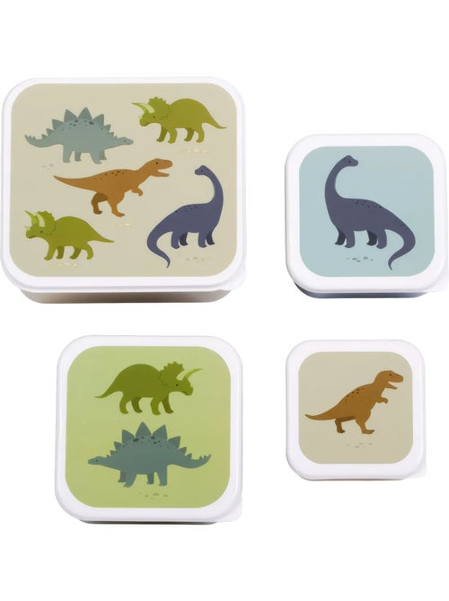 Set de 4 cajas para snacks | a little lovely company - Kiabi Set de 4 cajas para snacks | a little lovely company - Kiabi