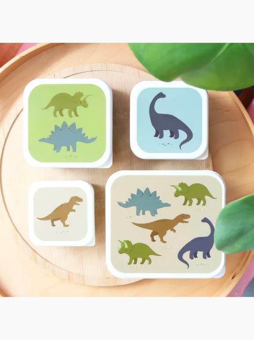 Set de 4 cajas para snacks | a little lovely company - Kiabi Set de 4 cajas para snacks | a little lovely company - Kiabi