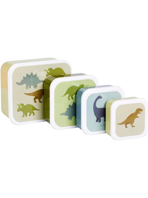 Set de 4 cajas para snacks | a little lovely company - Kiabi Set de 4 cajas para snacks | a little lovely company - Kiabi
