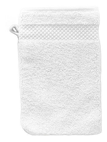 Set de 4 manoplas de baño de algodón Mirmande