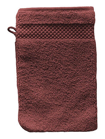 Set de 4 manoplas de baño de algodón Mirmande