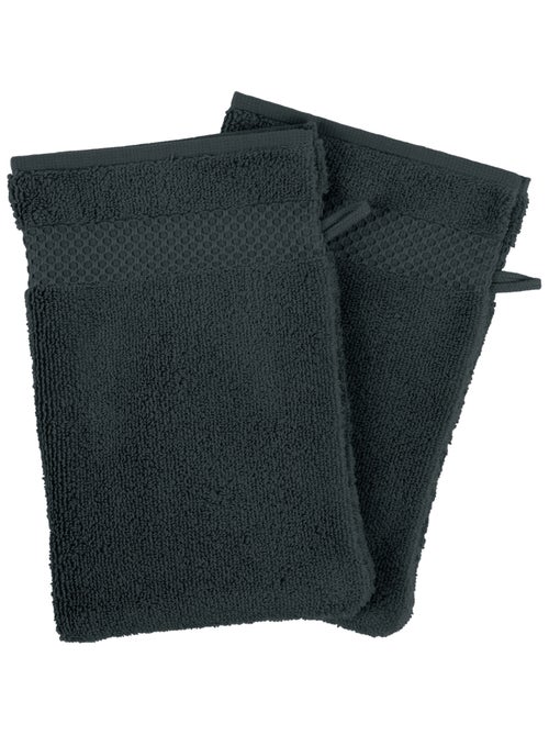 Set de 4 manoplas de baño de algodón Mirmande - Kiabi