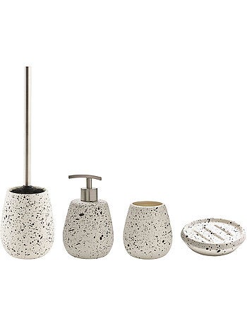 Set de accesorios de baño de cerámica DEMY Guy Levasseur 4 piezas