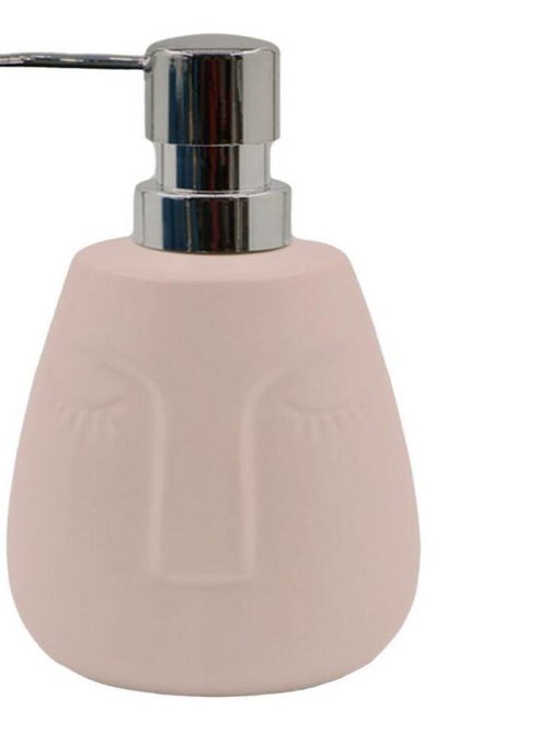 Set de accesorios de baño MOAÏ rosa de cerámica 3 piezas – Guy Levasseur - Kiabi Set de accesorios de baño MOAÏ rosa de cerámica 3 piezas – Guy Levasseur - Kiabi