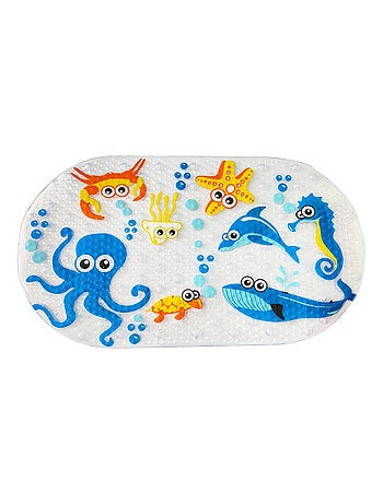 Set de accesorios de baño Thermobaby marino antideslizante, esponja, juguetes