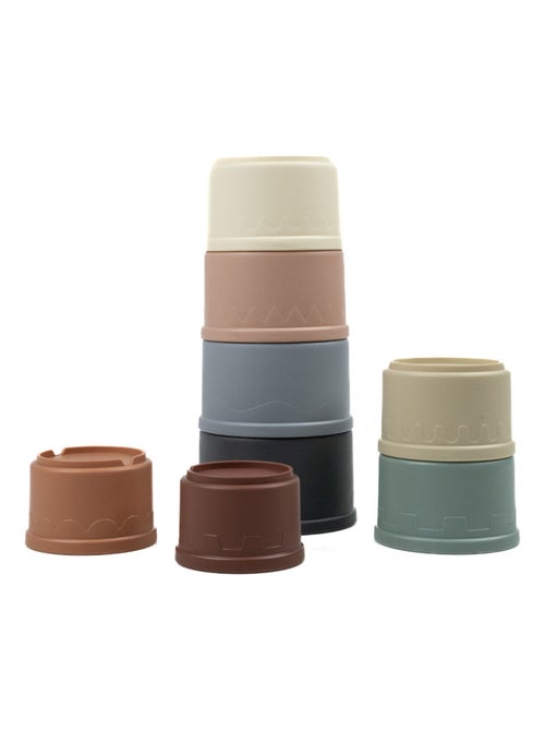 Set de accesorios de baño Thermobaby marino antideslizante, esponja, juguetes - Kiabi