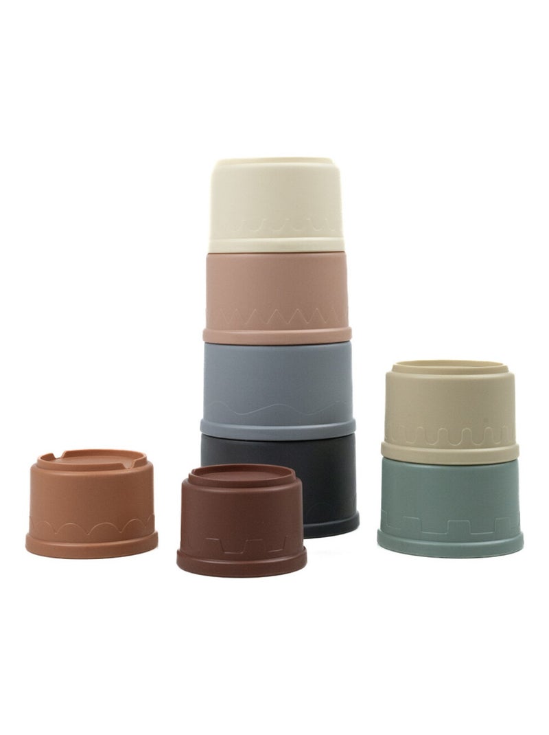 Set de accesorios de baño Thermobaby marino antideslizante, esponja, juguetes Gris - Kiabi