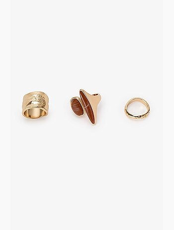 Set de anillos dora penti