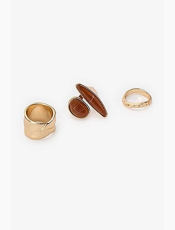 Set de anillos dora penti