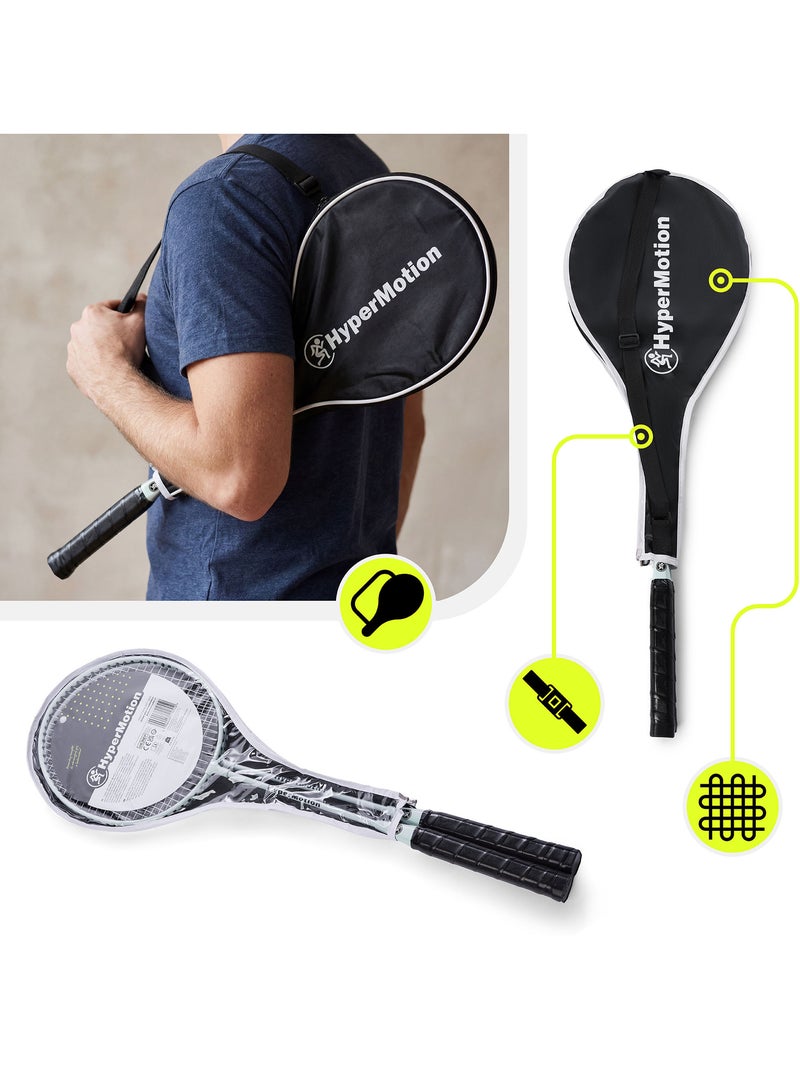 Set de bádminton HyperMotion – 2 raquetas con funda, color salvia Azul - Kiabi