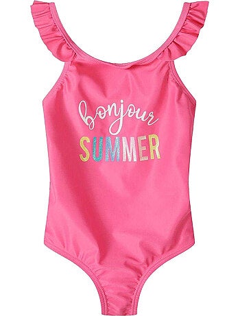 Set de bañador entero de una pieza niñas - pack de 2 - minoti