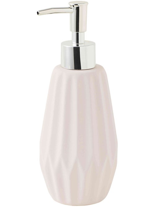 Set de baño 3 piezas cerámica con relieve – Guy Levasseur - Kiabi