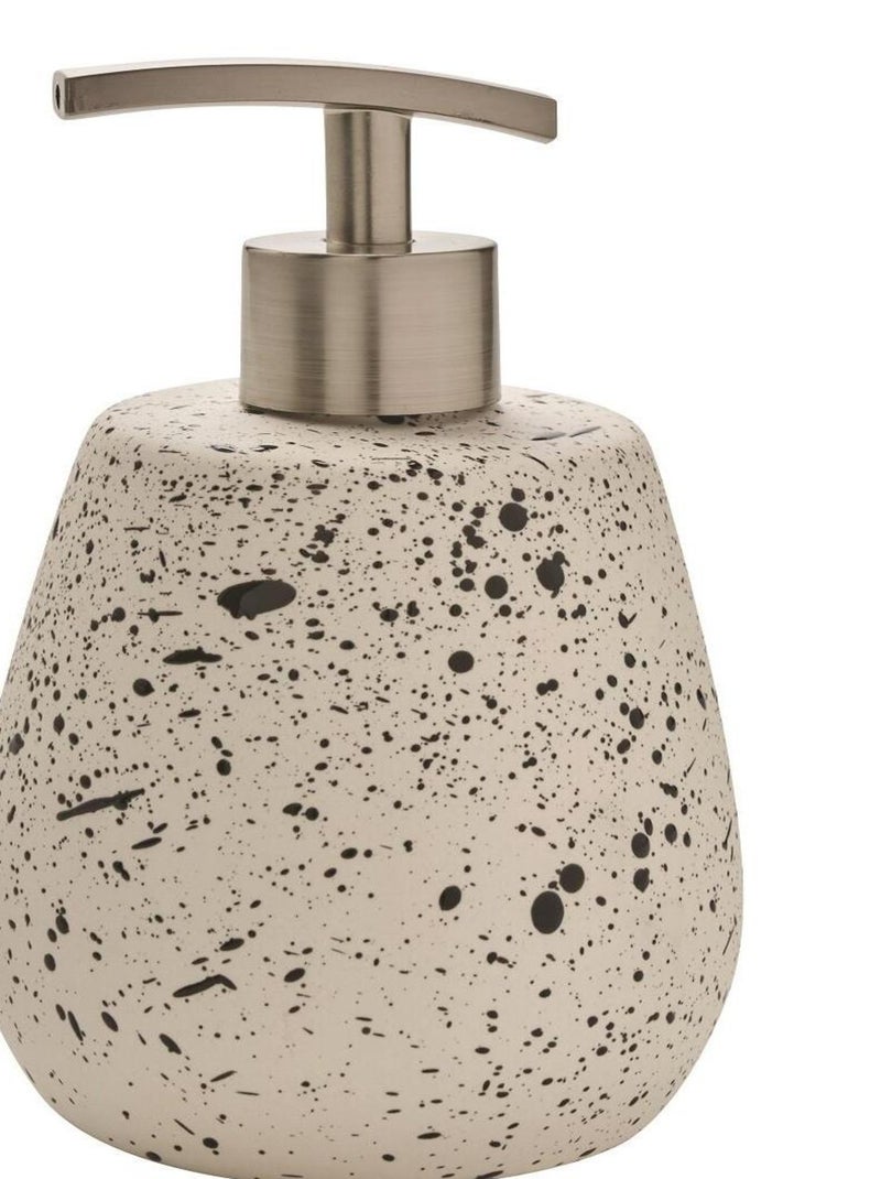 Set de baño cerámica moteada 3 piezas – Guy Levasseur Blanco - Kiabi