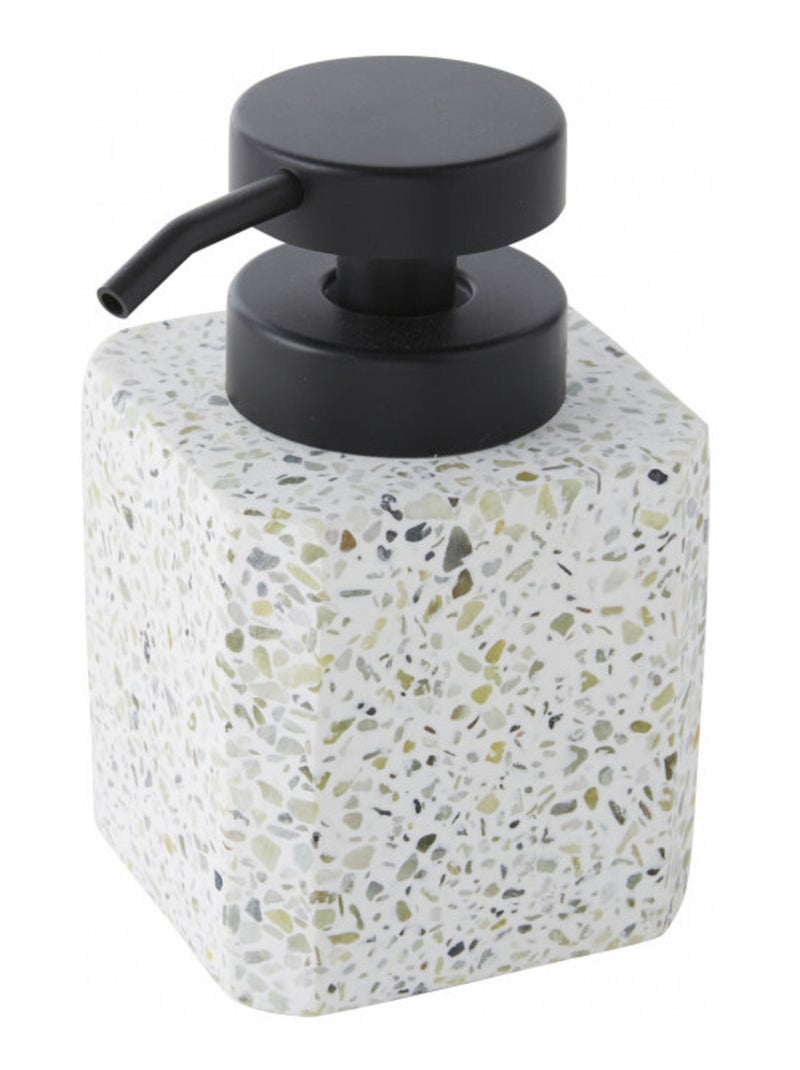 Set de baño TERRAZZO 2 piezas: dosificador y porta cepillos – Guy Levasseur Verde - Kiabi