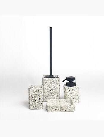 Set de baño TERRAZZO de polirresina 4 piezas – Guy Levasseur